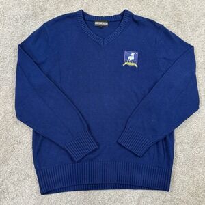 Costume Agent L Ted Lasso Sweater AFC Richmond Embroidered Patch V Neck Jumper